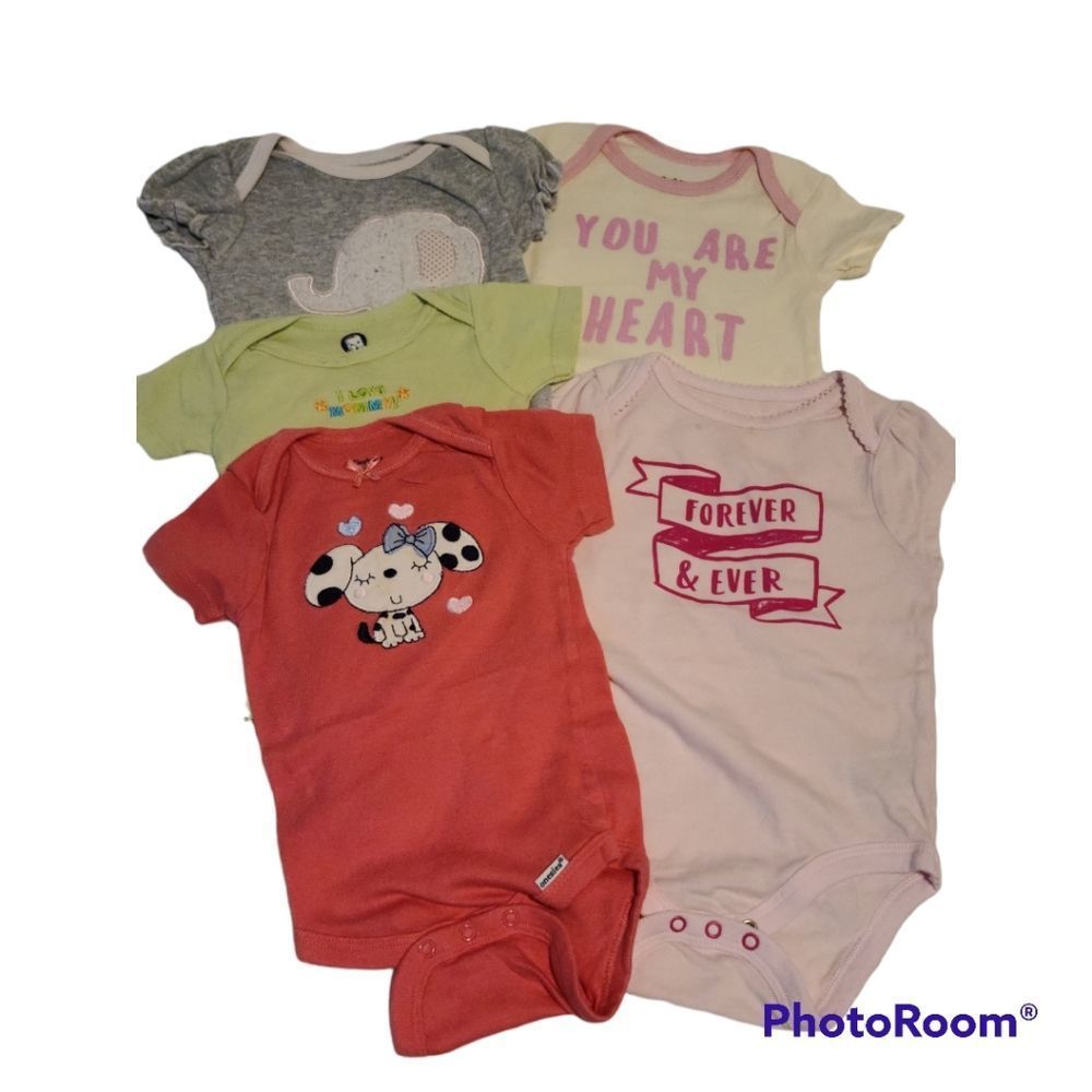 (5) Onsie Bodysuits from multiple designers